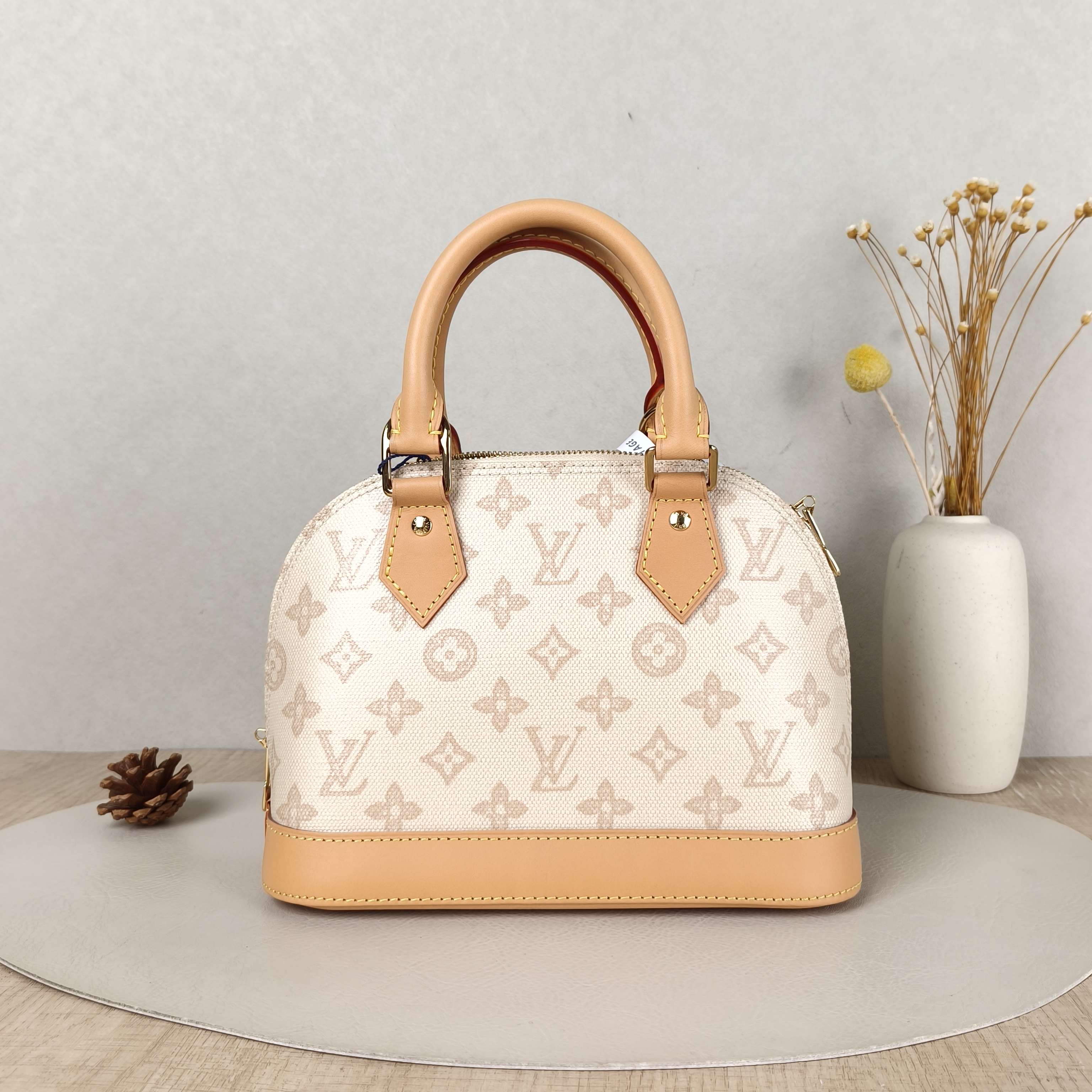 Louis Vuitton Top Handle Bag Alma BB PVCBB23.5 × 11.5 × 17.5 cm