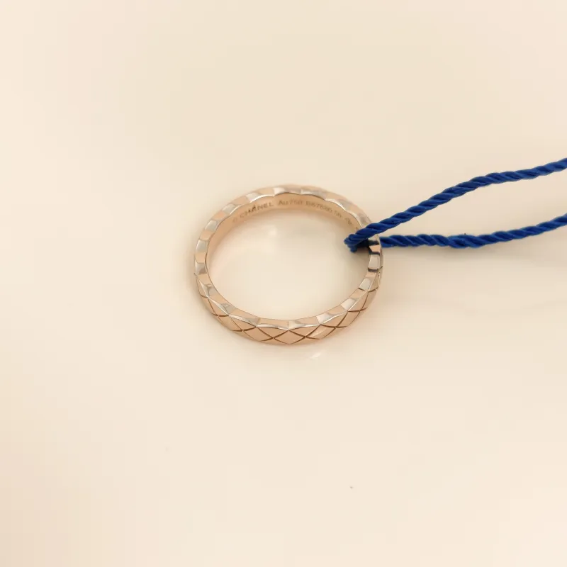 Chanel Ring COCO CRUSH Ring Rose Gold 18KR ose Gold One Size56