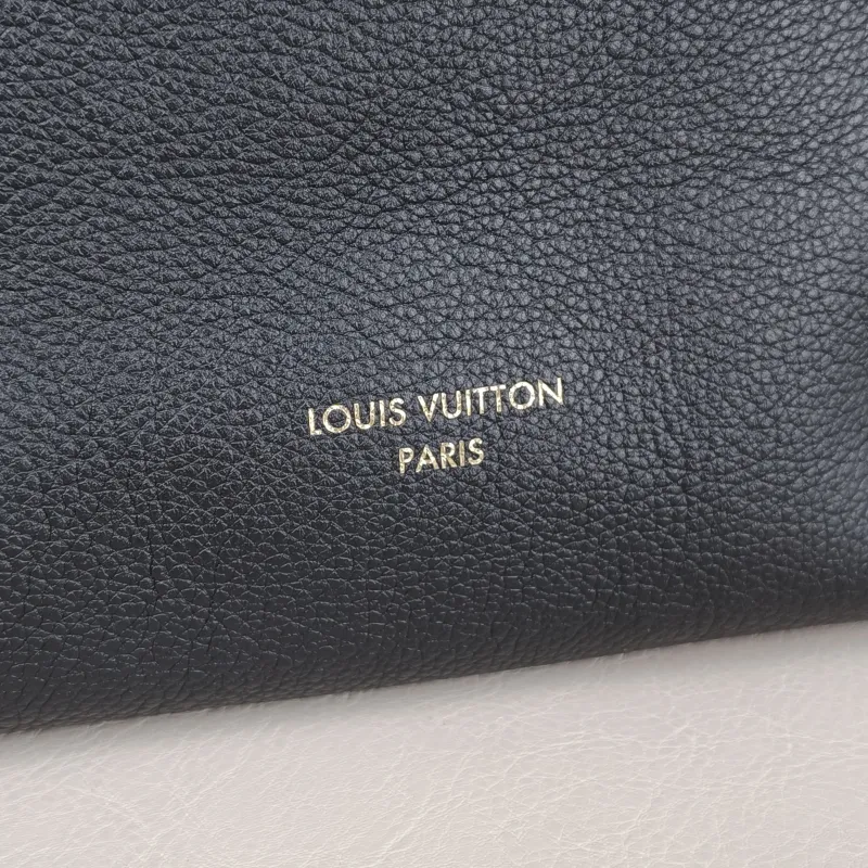 Louis Vuitton Shoulder Bag Low Key Hobo Shoulder Bag Black Calfskin Medium 31 × 18 × 35 cm — detail view 7 of 13