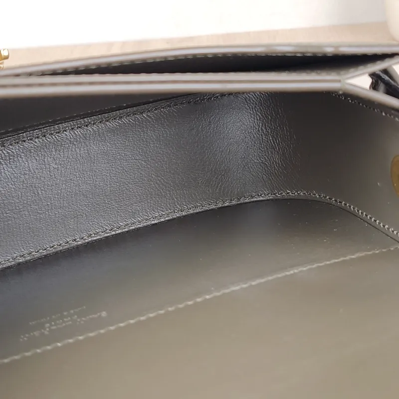 SAINT LAURENT Shoulder Bag VOLTAIRE Calfskin 24 × 6 × 14 cm — detail view 3 of 12