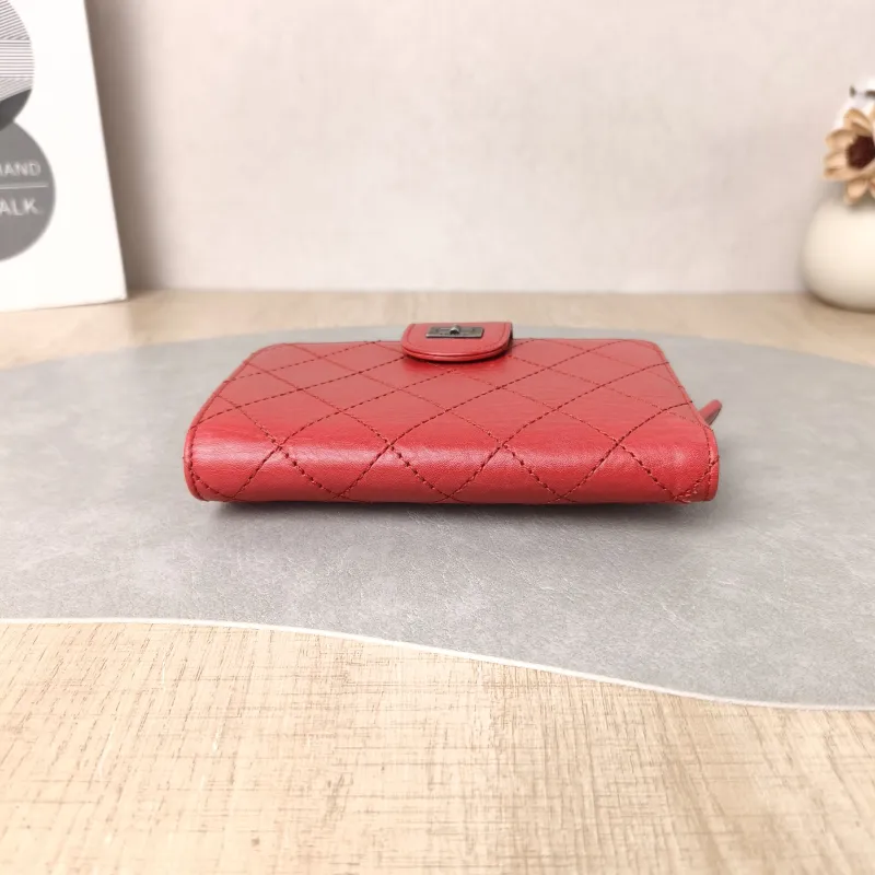 Chanel Wallet2.55Wallet Red Calfskin One Size10 × 3 × 15 cm — cover view 3 of 6