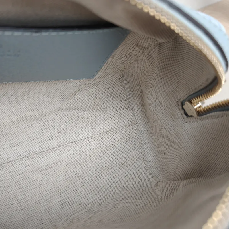 GUCCI Top Handle Bag Ophidia Blue PVC One Size 21 × 11 × 13 cm — detail view 11 of 12