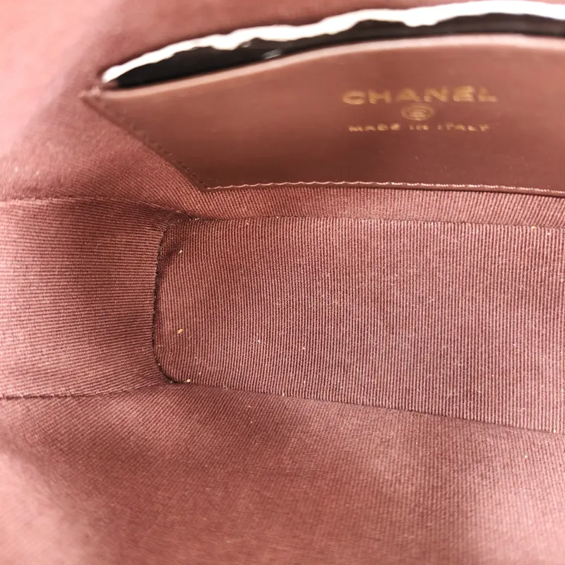 Chanel Crossbody Bag Crossbody Bag Black Grained Calfskin One Size 15.5 × 6 × 12 cm — detail view 6 of 13
