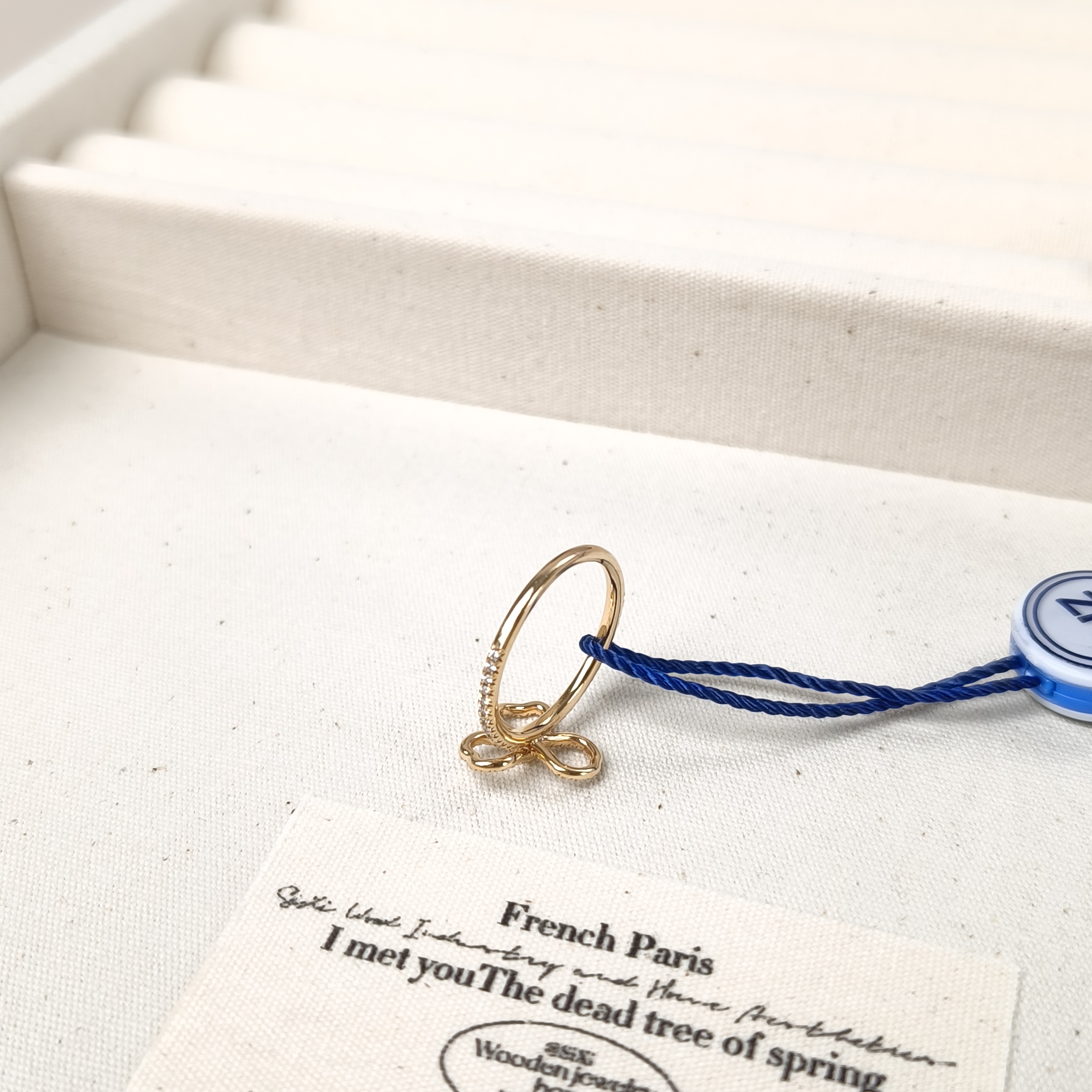 Tiffany&Co. Ring Paper Flowers Rose Gold 18KR ose Gold One Size49 One Size — cover view 3 of 9