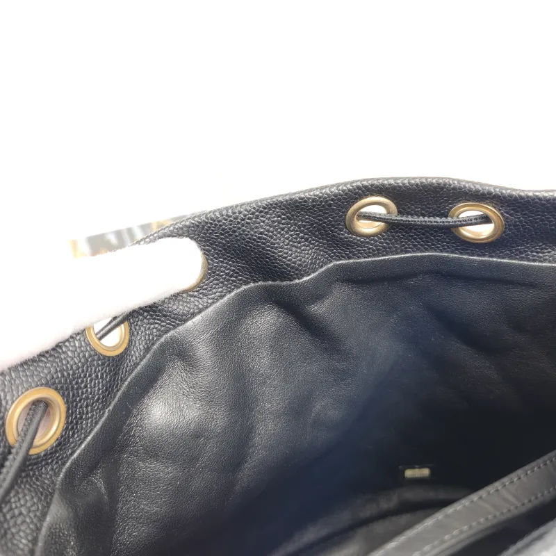 Chanel Backpack vanity case Backpack Black Calfskin One Size 22 × 13 × 25 cm 26 — detail view 11 of 13