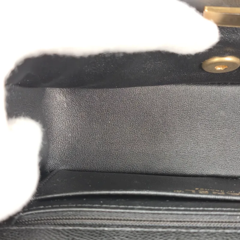 Chanel Crossbody Bag25b mini Black Grained Calfskin One Size20 × 6 × 12 cm — detail view 11 of 14