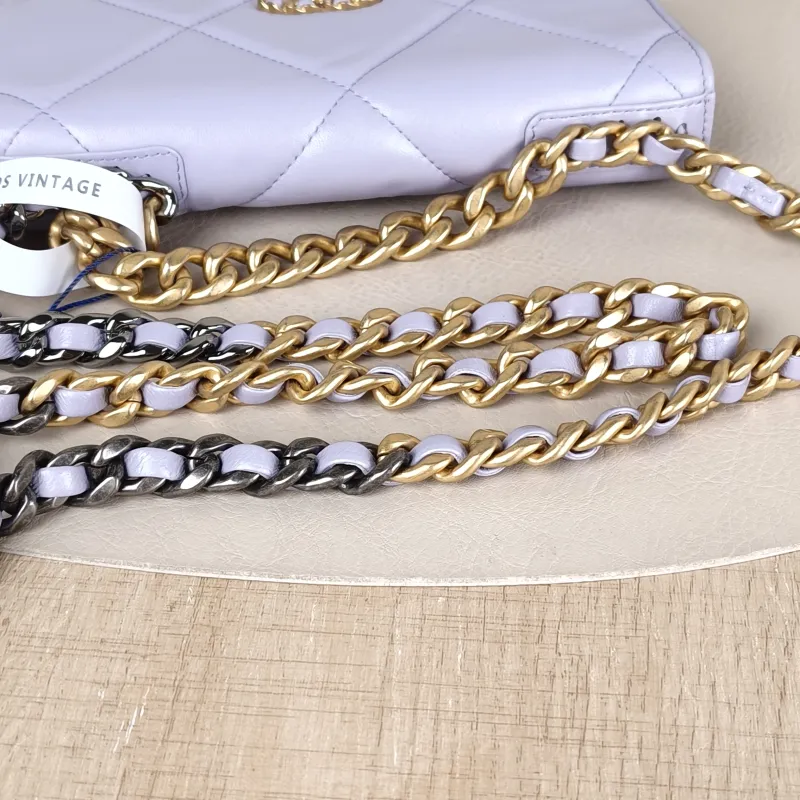Chanel Crossbody Bag 19Bag WOC SL ambskin Mini 19.2 × 3.5 × 12.3 cm — detail view 6 of 13