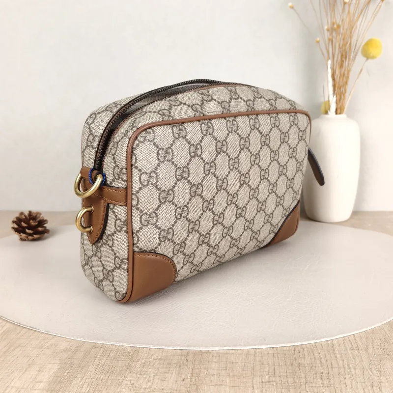GUCCI Crossbody Bag GG Emblem Crossbody Bag Monogram PVC Small23 × 7 × 17 cm — cover view 4 of 5