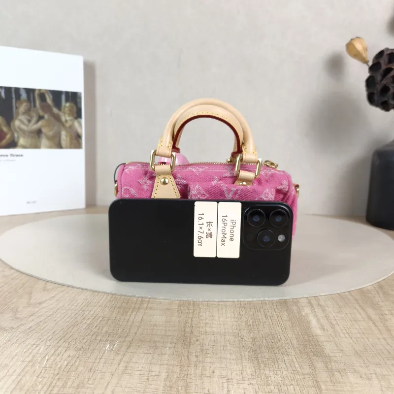 Louis Vuitton Crossbody Bag Speedy Nano nano16 × 7.5 × 10 cm — cover view 3 of 5