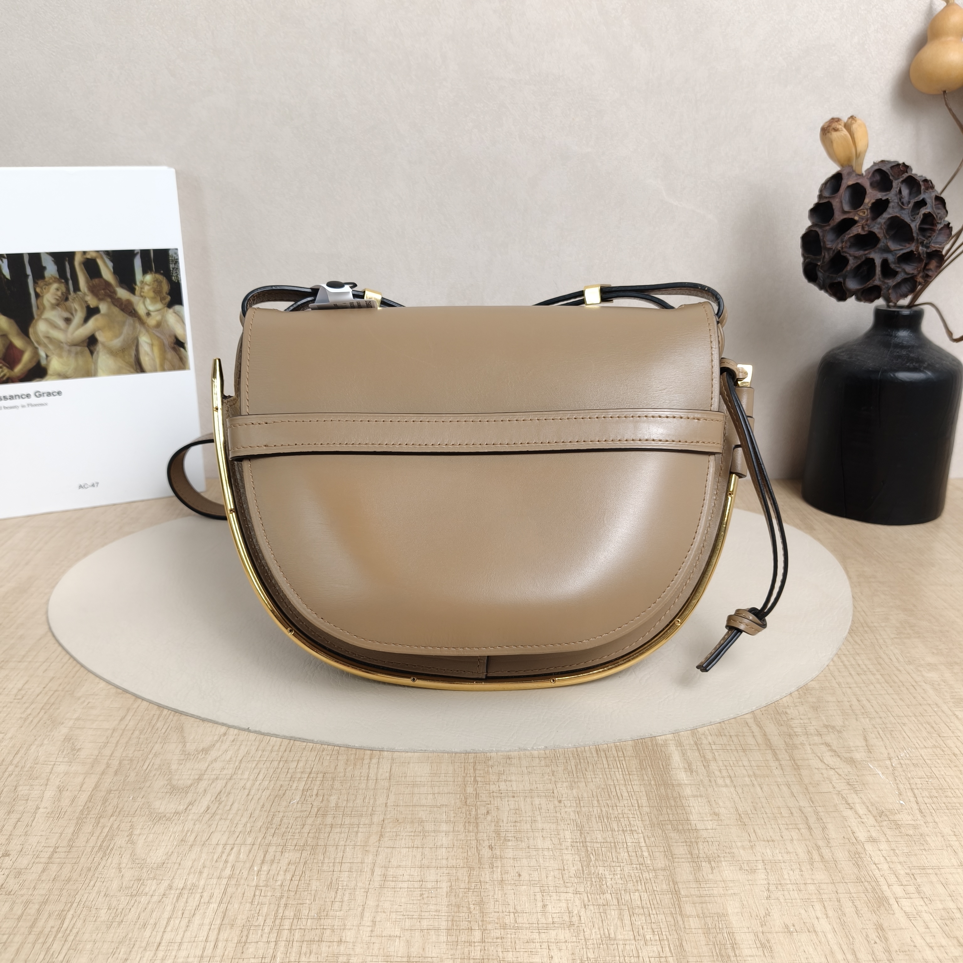 LOEWE Crossbody Bag Gate Brown Calfskin Small20 × 11.5 × 19 cm — cover view 4 of 5