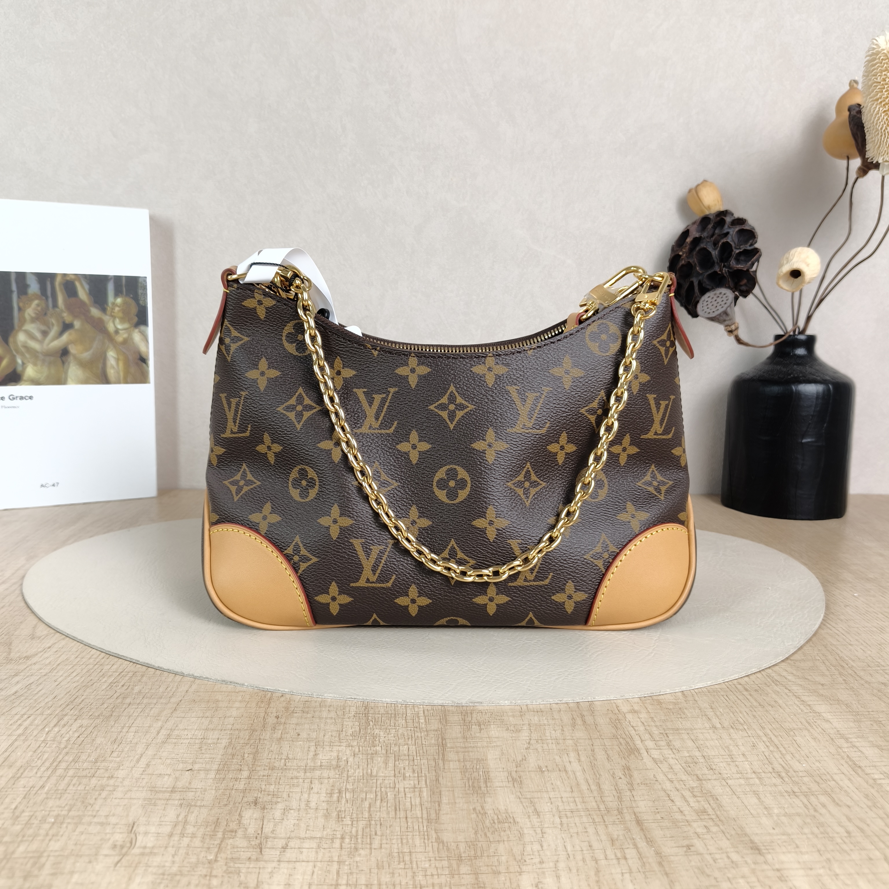 Louis Vuitton Crossbody Bag Boulogne PVC Small26 × 9.5 × 16 cm