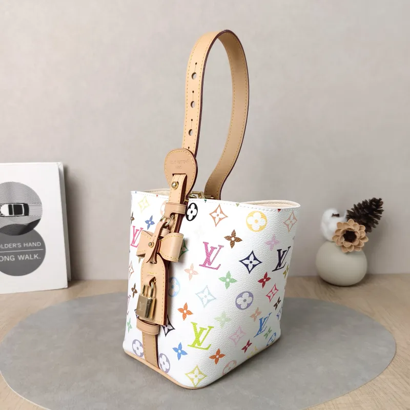 Louis Vuitton Top Handle Bag ALL IN BB Multicolore PVCBB16 × 12 × 18 cm — cover view 2 of 5