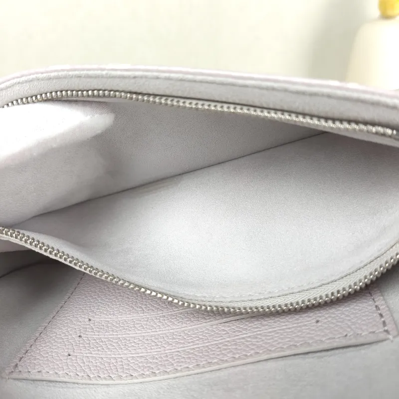 Louis Vuitton Crossbody Bag IVY Grey · White Monogram Empreinte Embossed Calfskin Small 23.5 × 4.3 × 12 cm — detail view 11 of 11