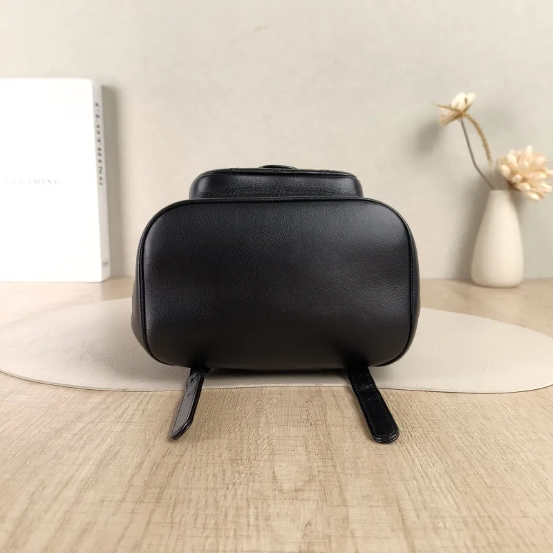 Chanel Backpack Duma Black Lambskin Small18 × 9.5 × 19 cm — cover view 2 of 5