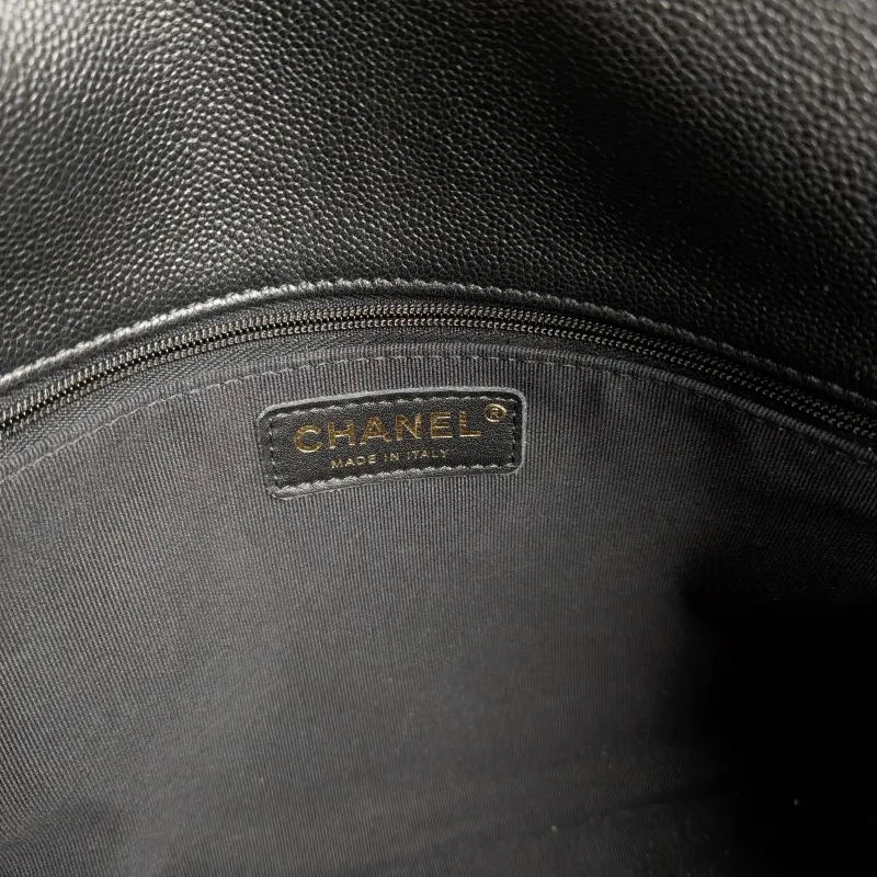 Chanel Shoulder Bag 25p hobo Black Grained Calfskin Small 24 × 5 × 19 cm — detail view 7 of 12