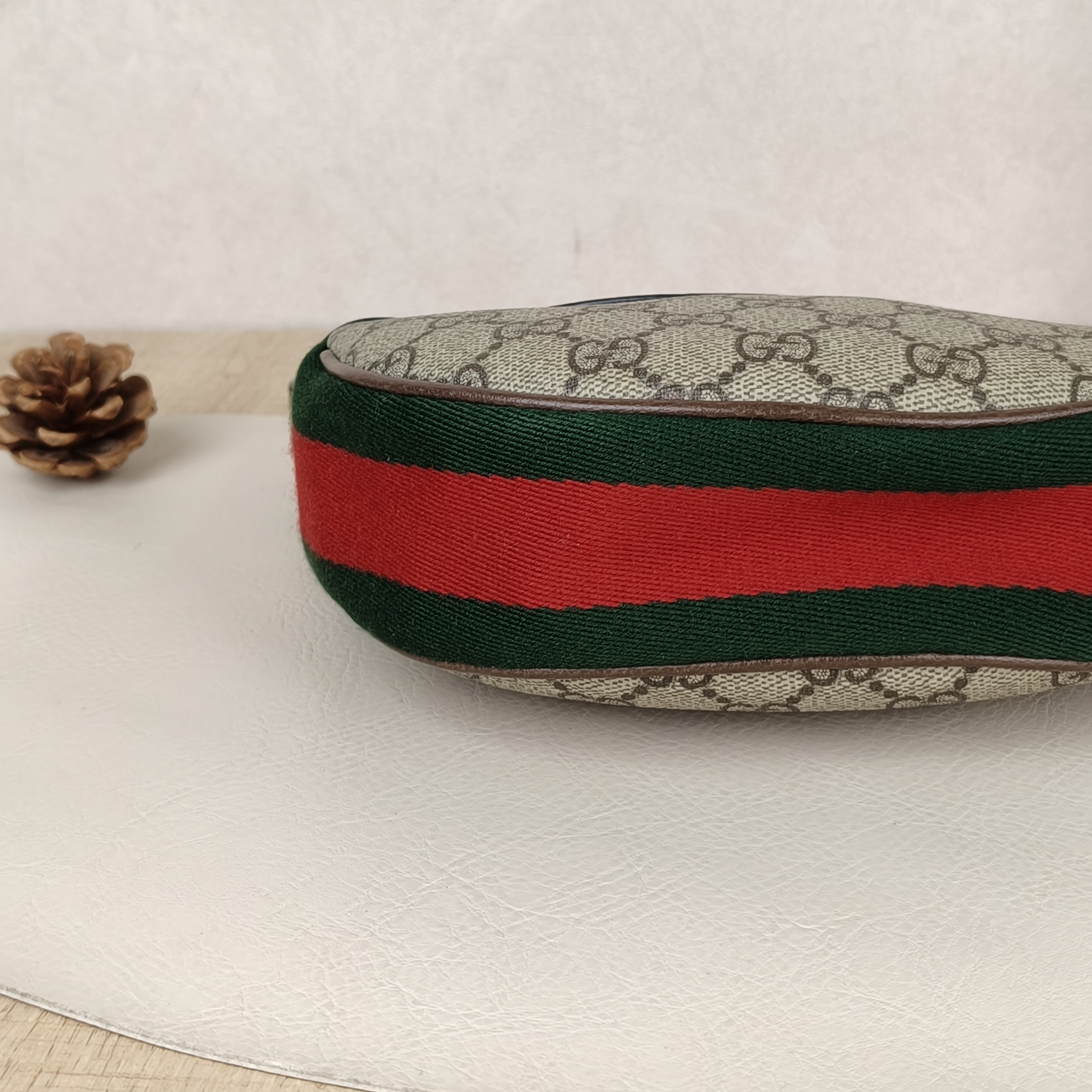 GUCCI Clutch Ophidia Monogram Canvas Calfskin One Size23 × 5 × 14 cm — cover view 7 of 9