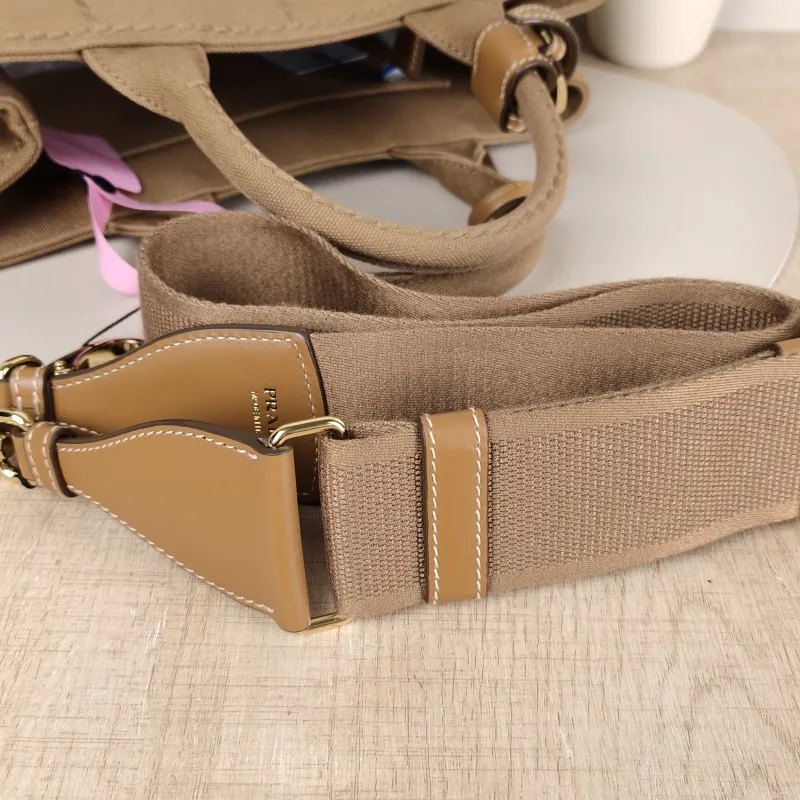 PRADA Crossbody Bag Jardinière Tote Bag Canvas Small26 × 15 × 19 cm — detail view 4 of 13