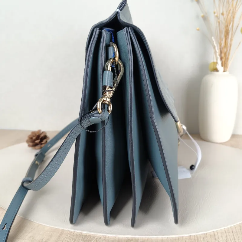 Chloé Shoulder Bag faye Crossbody Bag Grey Suede One Size 32 × 2 × 21.5 cm — detail view 7 of 12