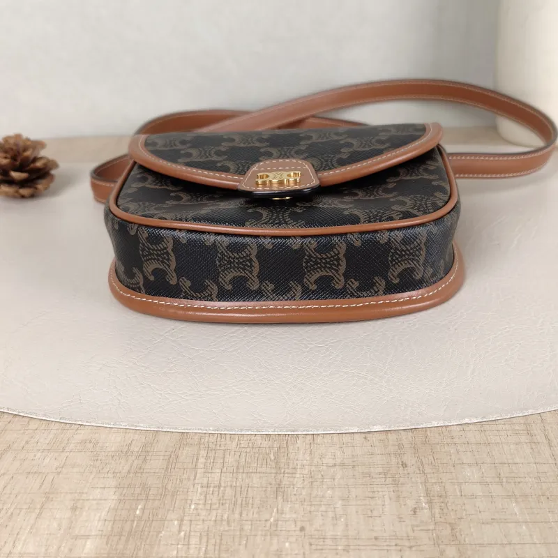 CELINE Crossbody Bag BESACE Monogram PV Cmini15 × 4 × 11 cm — cover view 5 of 5