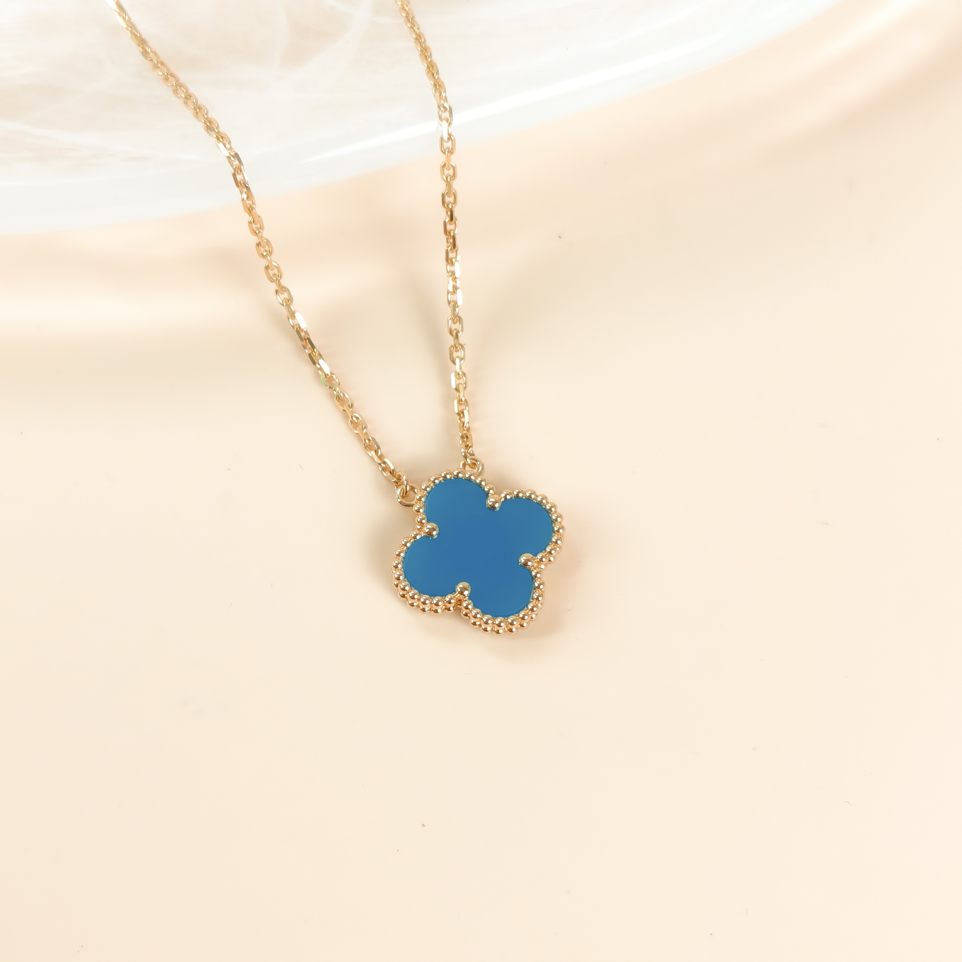 Van Cleef & Arpels Necklace Alhambra Alhambra Collection Necklace 18KY ellow Gold Vintage Small42cm โ cover view 2 of 10