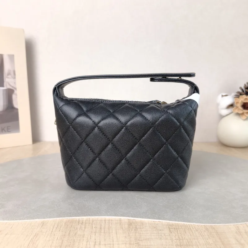 Chanel Crossbody Bag Crossbody Bag Black Grained Calfskin One Size 16 × 6.5 × 12.5 cm — cover view 4 of 6