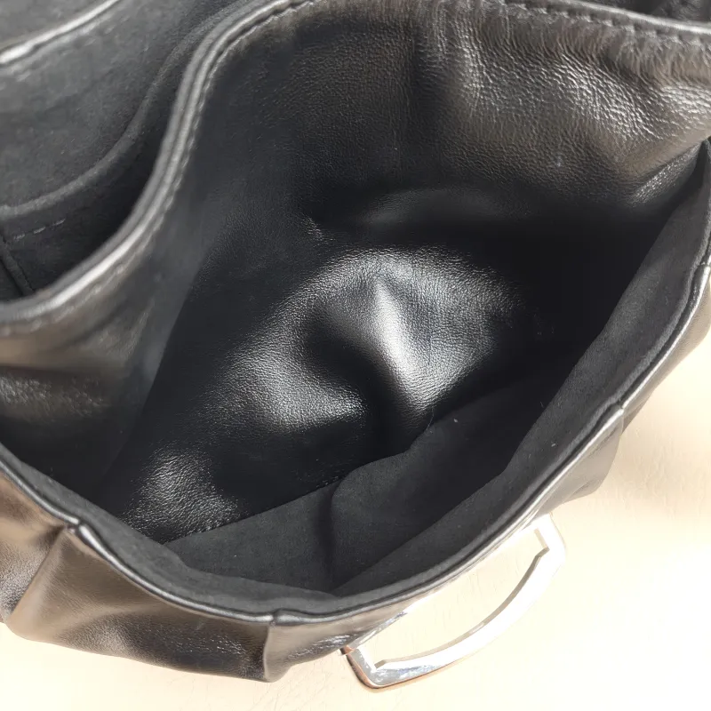 Louis Vuitton Shoulder Bag Sunset Vibe Black Lambskin One Size 27 × 3 × 18 cm — detail view 10 of 12