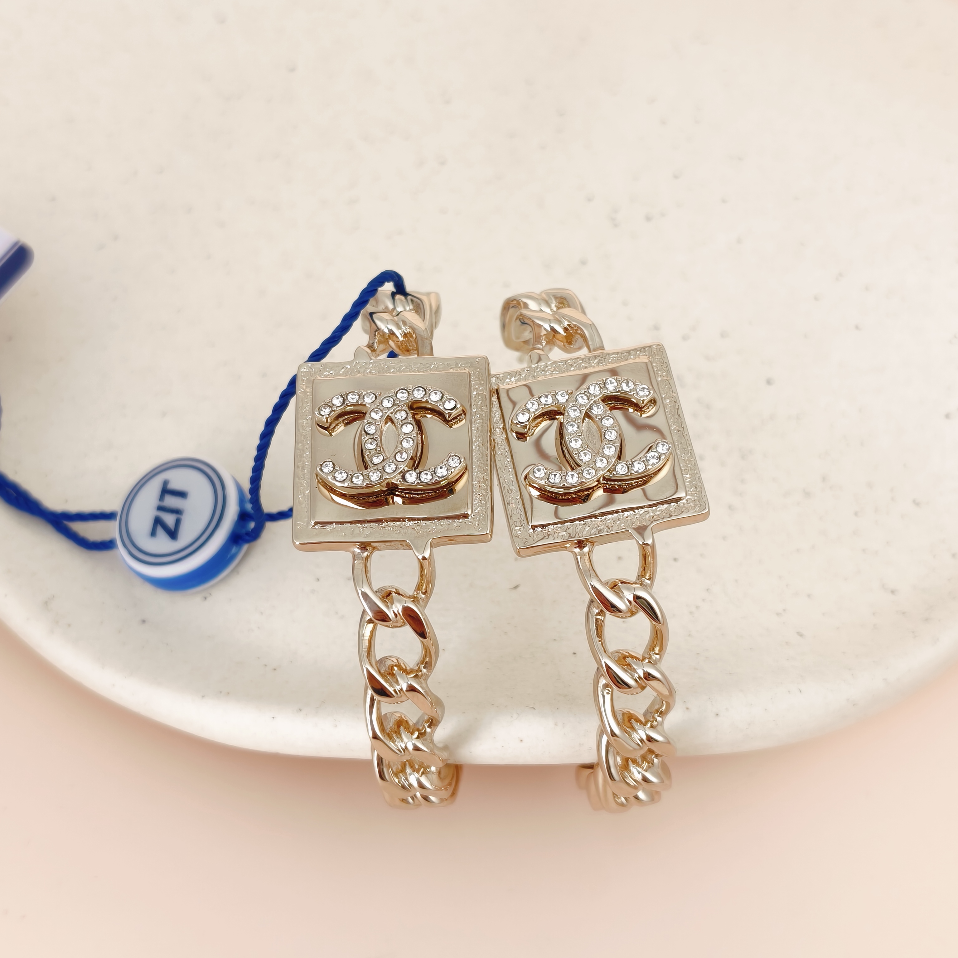 Chanel Earrings Earrings Gold One Size — cover view 6 of 7