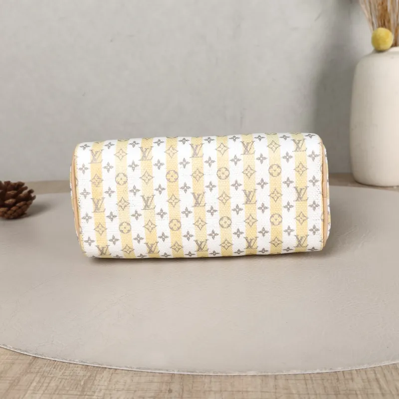 Louis Vuitton Crossbody Bag Speedy Nano White Yellow Monogram PVC nano 16 × 7.5 × 10 cm — cover view 3 of 5