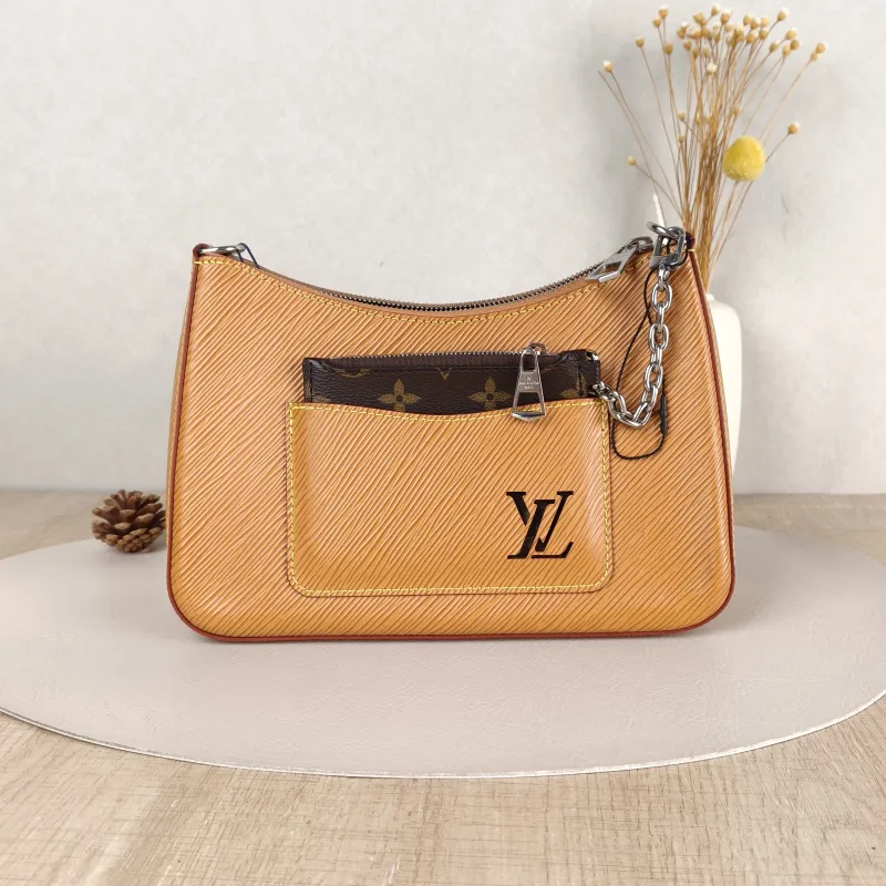 Louis Vuitton Crossbody Bag MARELLE Epi Embossed Calfskin Small25 × 8 × 15 cm