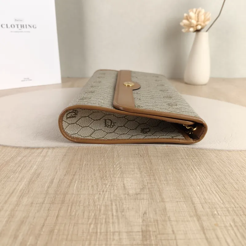 DIOR Shoulder Bag Shoulder Bag Brown PVC One Size 28 × 4 × 17 cm — detail view 11 of 11