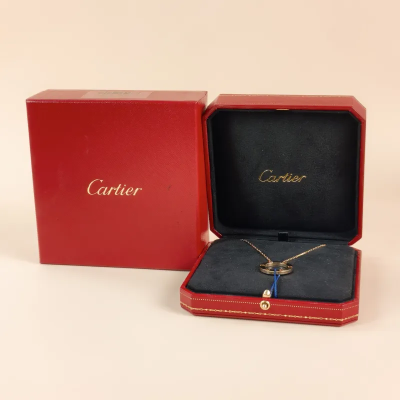 CARTIER Necklace LOVE Collection Pendant Yellow Gold 18KY ellow Gold Large42cm — cover view 9 of 11