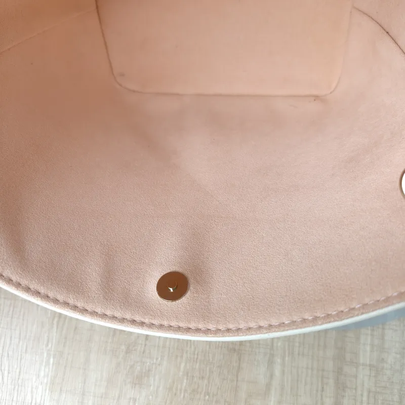 Louis Vuitton Top Handle Bag ALL IN BB White · Pink Calfskin BB 16 × 12 × 18 cm — detail view 6 of 11