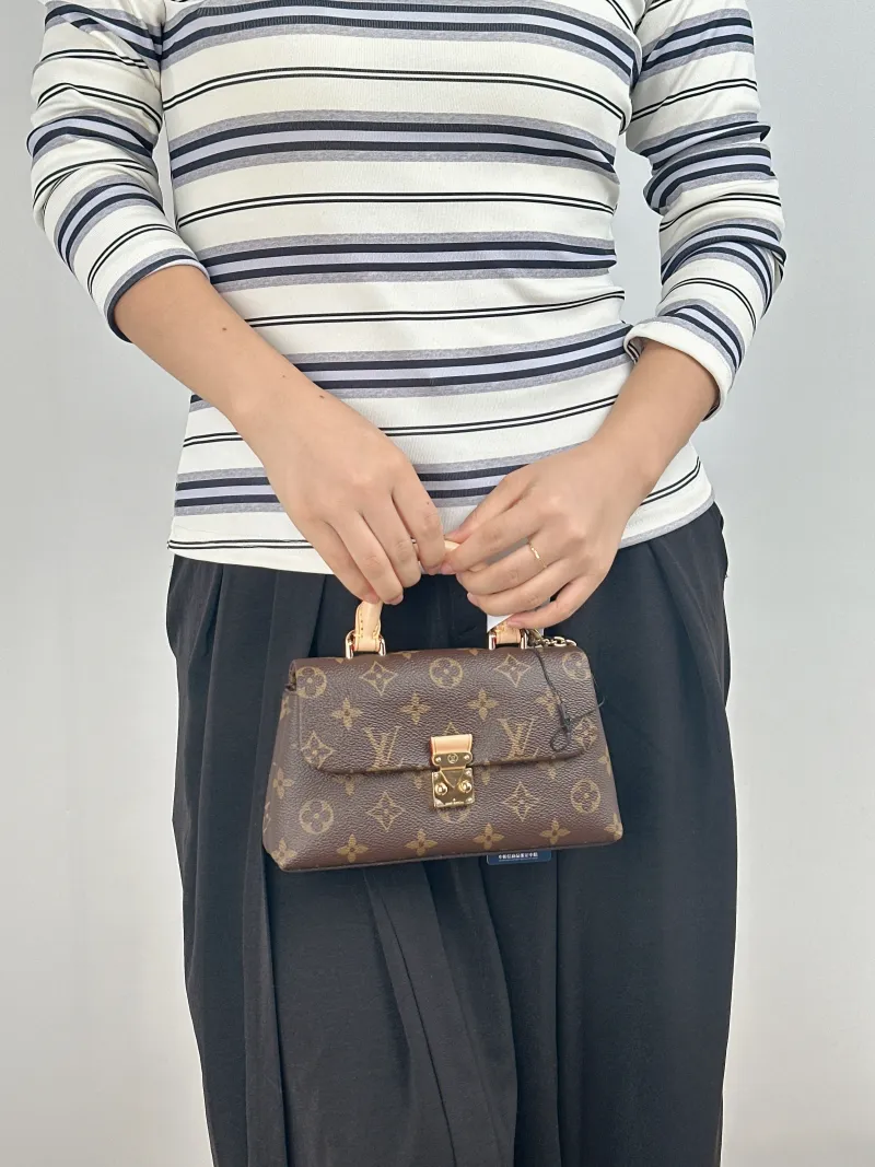 Louis Vuitton Crossbody Bag MADELEINE Monogram PVC nano 21 × 6 × 12.5 cm — on-model view 2 of 2
