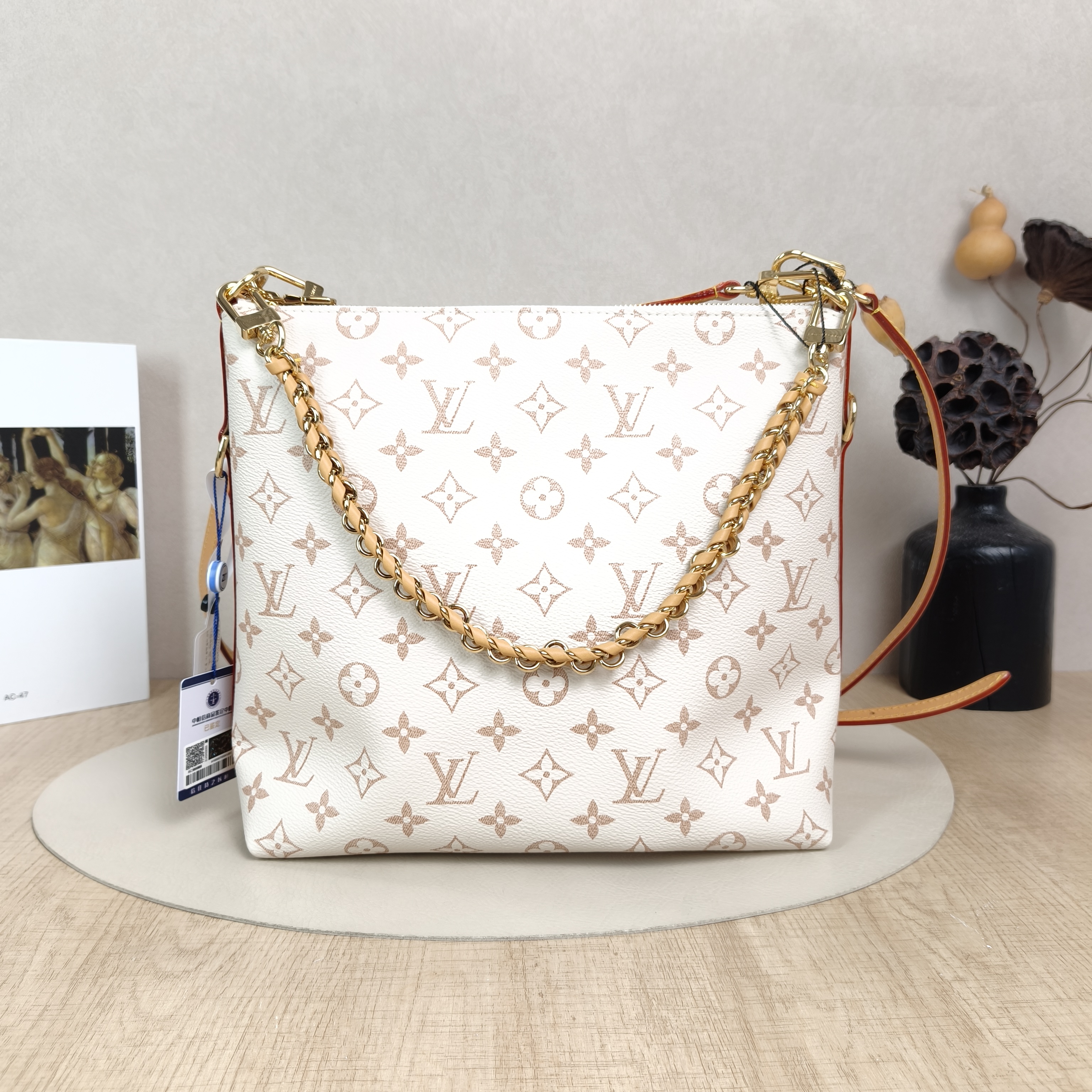 Louis Vuitton Crossbody Bag Multipass Hobo Shoulder Bag PVC One Size30 × 10 × 26 cm