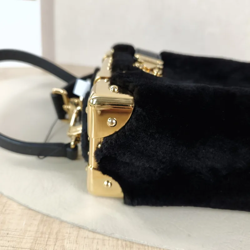 Louis Vuitton Crossbody Bag Side Trunk Box Black Small 19 × 7 × 12.5 cm — detail view 1 of 10