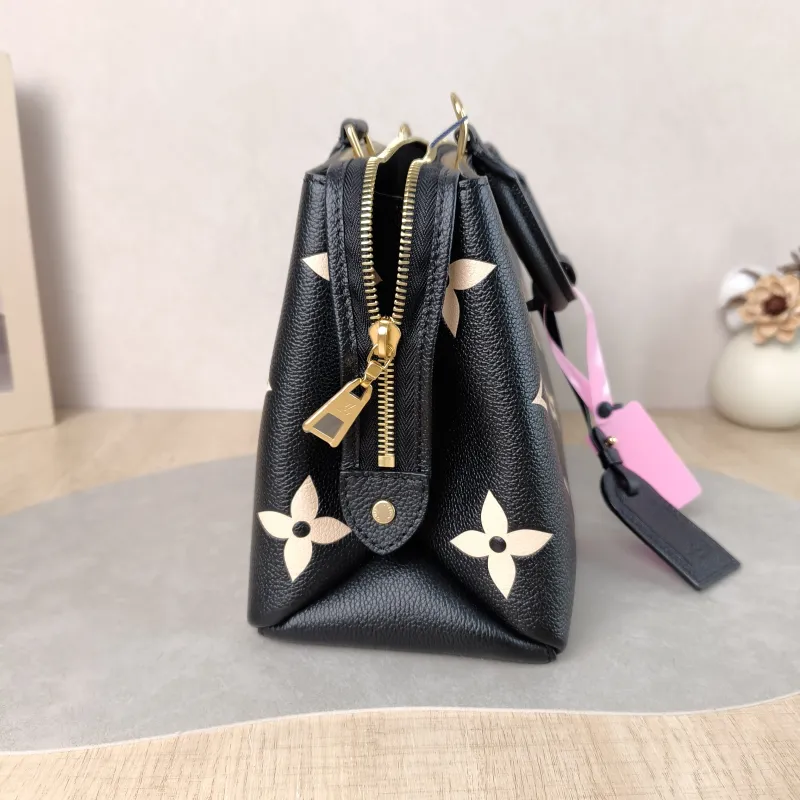 Louis Vuitton Crossbody Bag PETIT PALAIS Tote Bag Monogram Empreinte Embossed Calfskin Small 29 × 12.5 × 18 cm — detail view 6 of 13