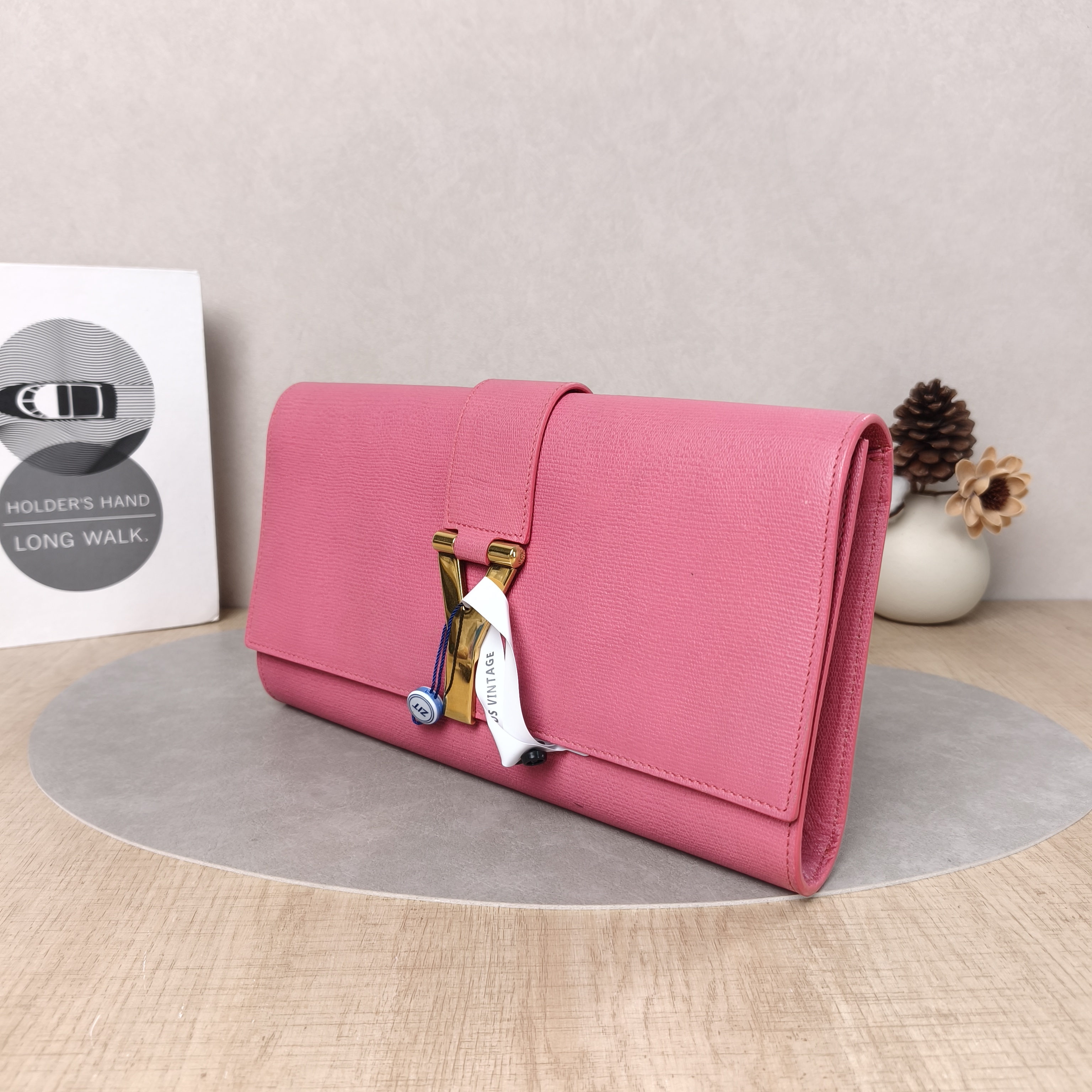 SAINT LAURENT Clutch Clutch Red PVC One Size28 × 4 × 15.5 cm — cover view 3 of 6