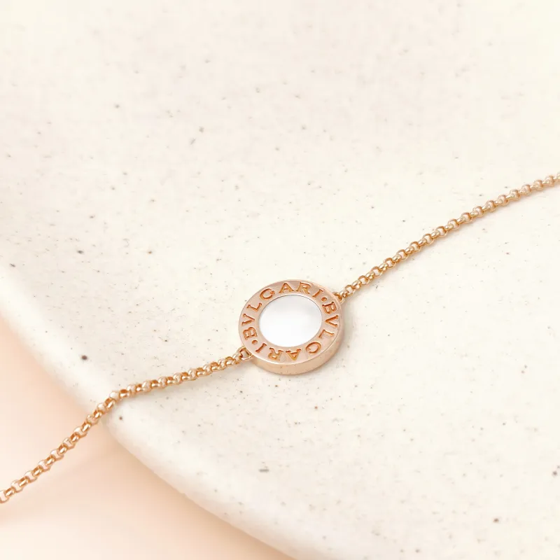 Bvlgari Bracelet Collection Pearl Rose Gold White Mother-of-Pearl18KR ose Gold One Size17 — cover view 9 of 9