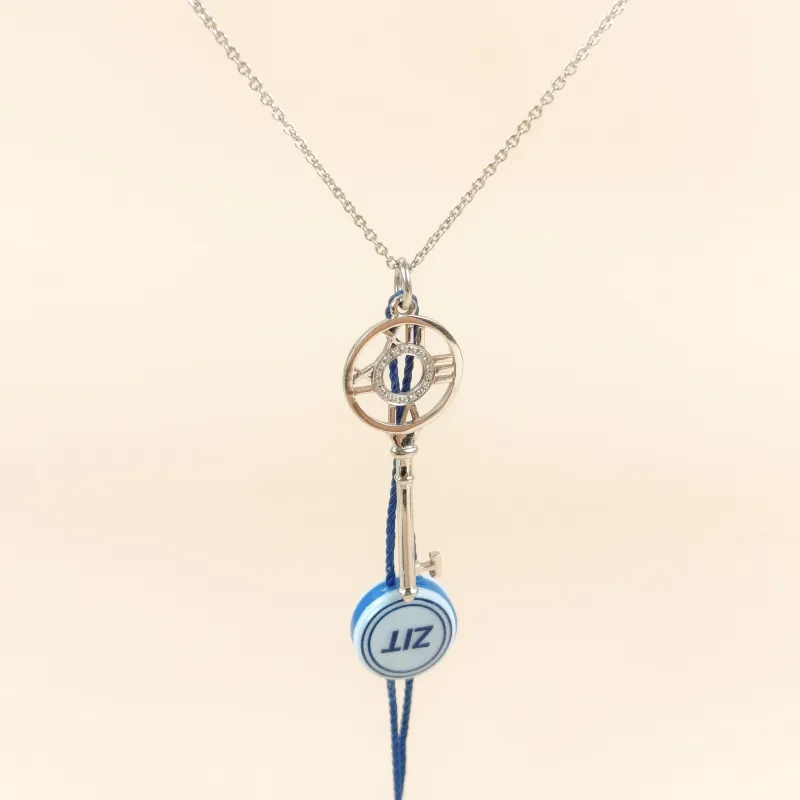 Tiffany&Co. Necklace Atlas White Gold Diamond18KW hite Gold One Size 45cm
