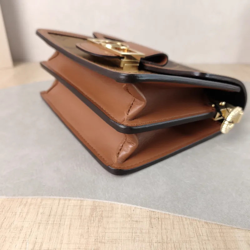 Louis Vuitton Crossbody Bag Dauphine Monogram PVC Mini 20 × 9 × 15 cm — detail view 5 of 14