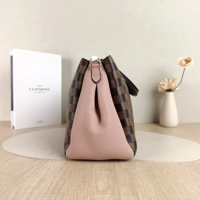 Louis Vuitton Shoulder Bag Brittany Tote Bag · Pink PVC · Calfskin One Size33 × 13 × 22 cm — detail view 4 of 10