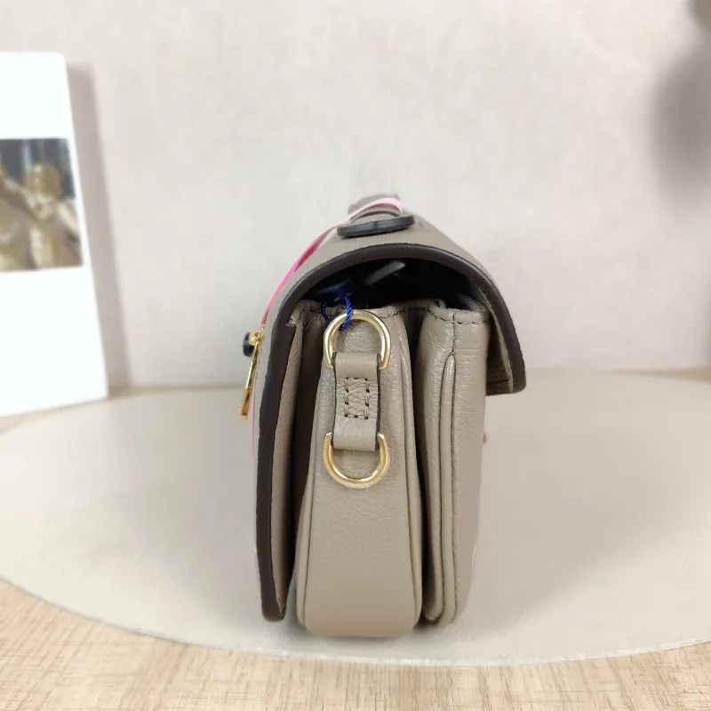 Louis Vuitton Crossbody Bag Pochette Métis East West Monogram Empreinte Embossed Calfskin Small 21.5 × 6 × 13.5 cm — detail view 6 of 13