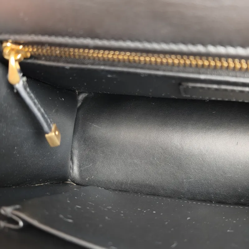 DIOR Crossbody Bag 30Montaigne 30 Edition Black Lambskin Medium 25 × 8 × 16.5 cm — detail view 5 of 9