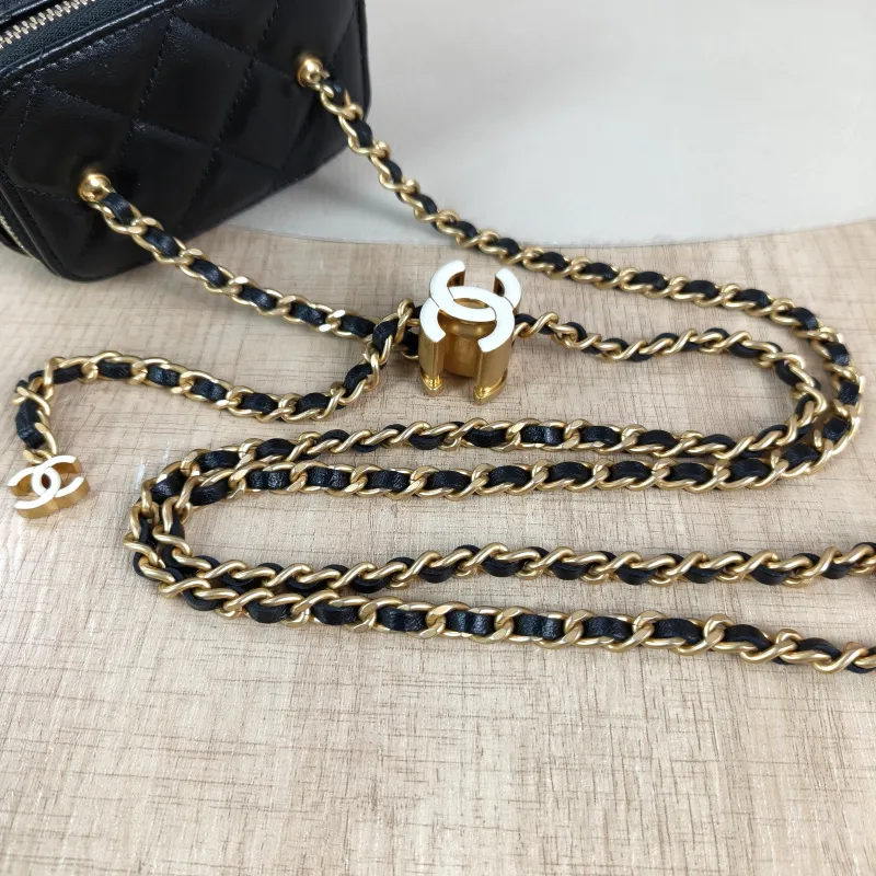 Chanel Crossbody Bag C Edition Black Lambskin One Size 11 × 7 × 9 cm — detail view 2 of 12