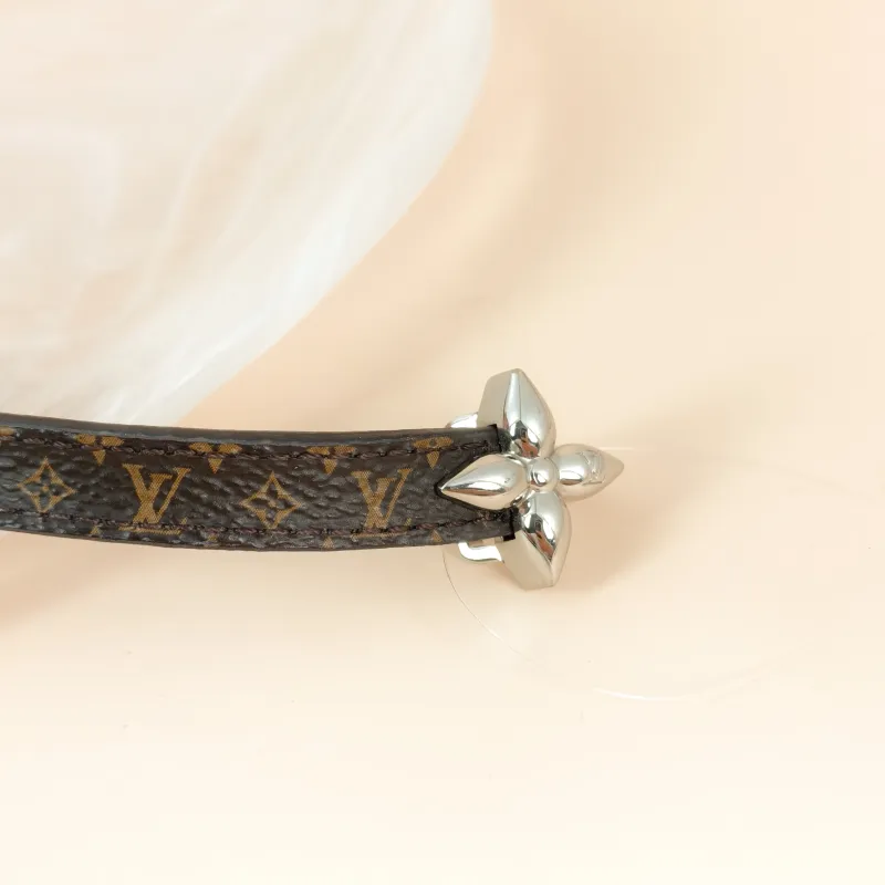 Louis Vuitton Bangle Bangle Silver Monogram One Size 20cm โ cover view 3 of 7