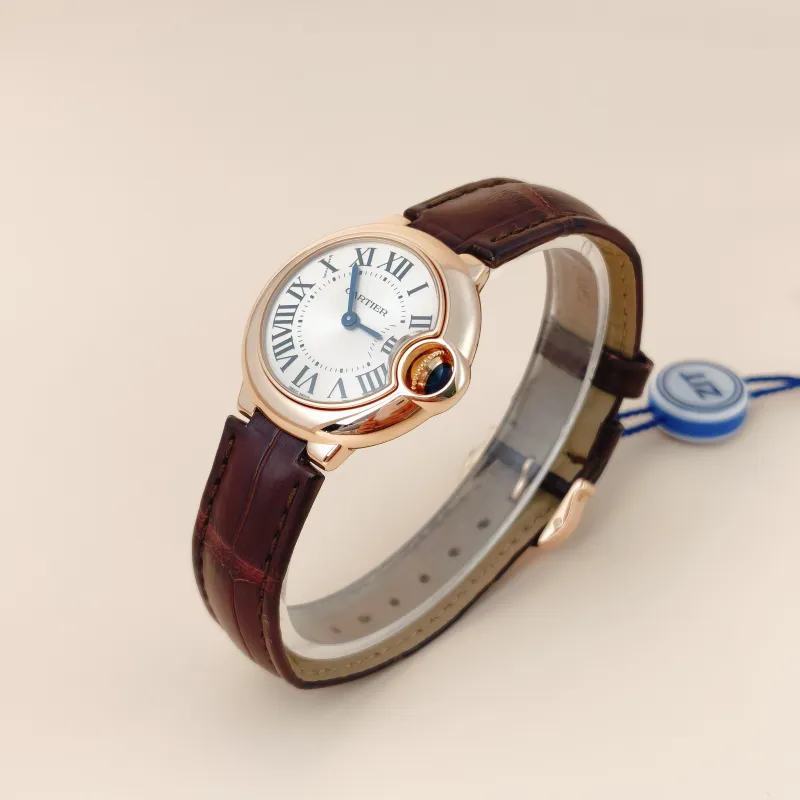 CARTIER Watch Ballon Bleu de Collection Watch Silver 18k One Size 18k 28 โ cover view 9 of 9