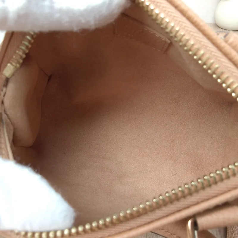 Louis Vuitton Crossbody Bag Speedy Nano · White Empreinte Embossed Calfskinnano16 × 7.5 × 10 cm — detail view 2 of 14
