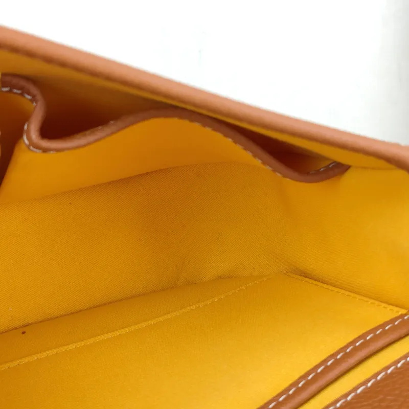 GOYARD Crossbody Bag BELVEDERE Messenger Bag Brown ine Canvas Small 22 × 7 × 16 cm — detail view 5 of 11