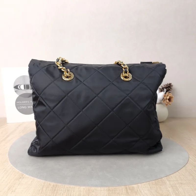 PRADA Shoulder Bag Re-Edition Black Nylon One Size 35 × 9 × 27 cm — cover view 2 of 5