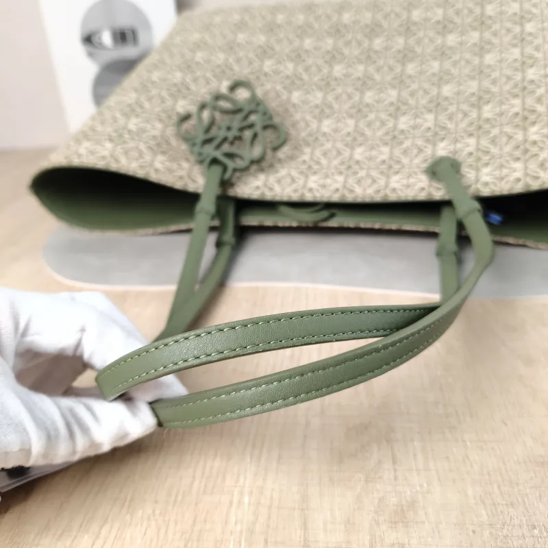 LOEWE Shoulder Bag anagram Canvas One Size 37 × 15 × 25 cm — detail view 10 of 10